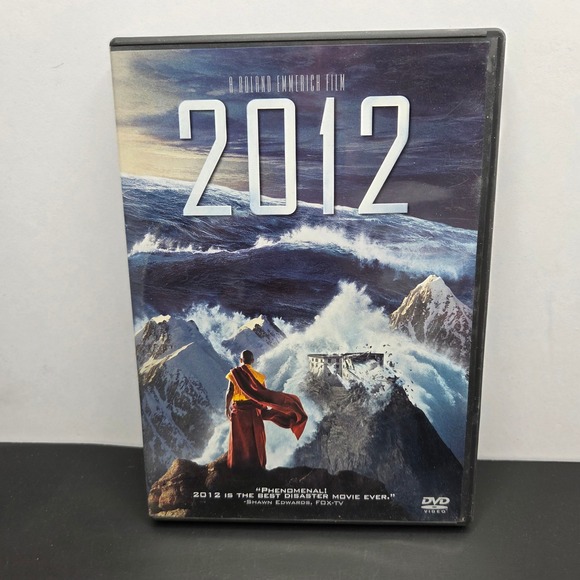 Other - 2012 DVD Disaster Action Movie Roland Emmerich Widescreen John Cusack DVD4